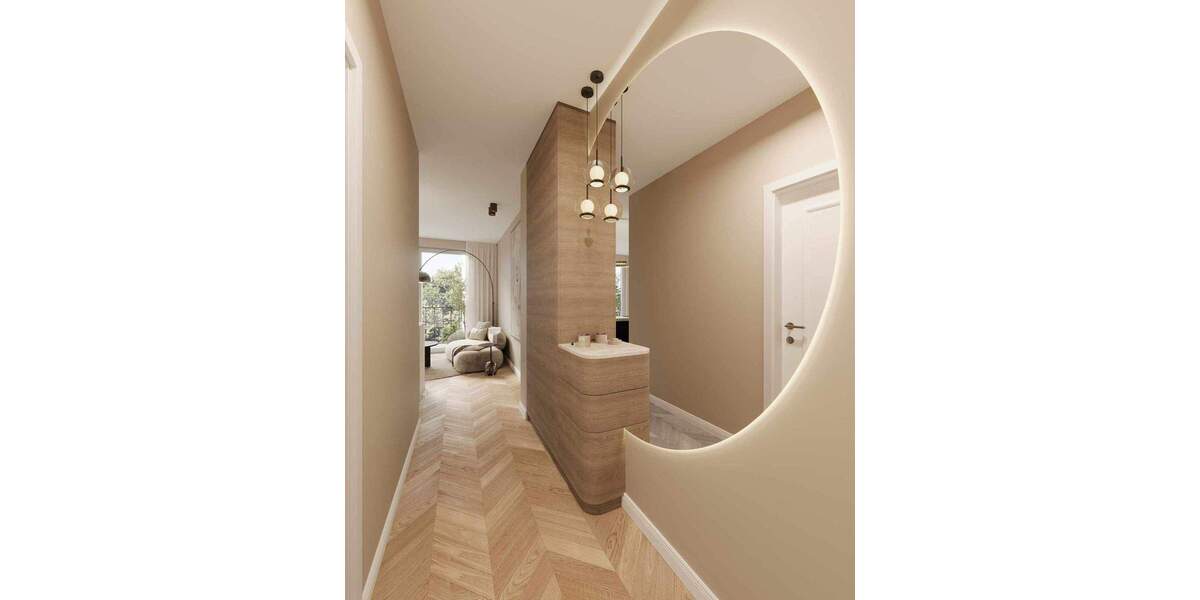 High-End-Living: 1,5-Zimmer-Neubauwohnung im Erstbezug mit Balkon 1 zimmer