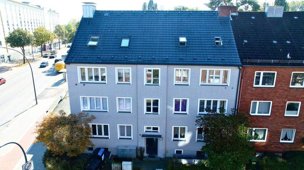 Faktor 20,4 Saniertes Mehrfamilienhaus in begehrter Lage Hamburg Horn zimmer
