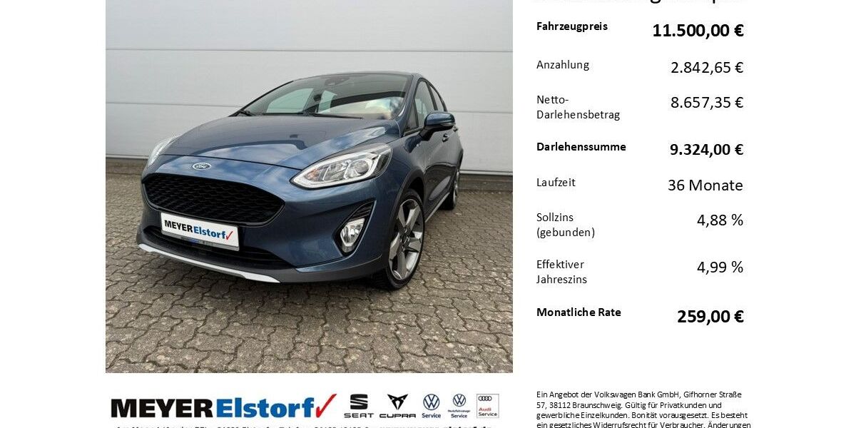 Ford Fiesta 88.400 km 10.950 &euro; Neu Wulmstorf 21629