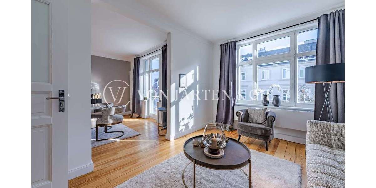Etagenwohnung Hamburg Uhlenhorst - 3 Zimmer, 74 m&sup2;, 899.000&euro; | Angebot:26475149