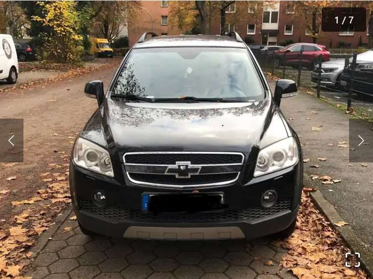 Chevrolet Captiva 163.000 km 3.750 &euro; Hamburg, Freie und Hansestadt 22145