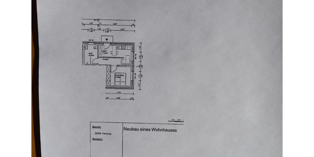 Erdgeschoßwohnung Hamburg Altona - 2 Zimmer, 35 m&sup2;, 1.100&euro; | Angebot:25311737