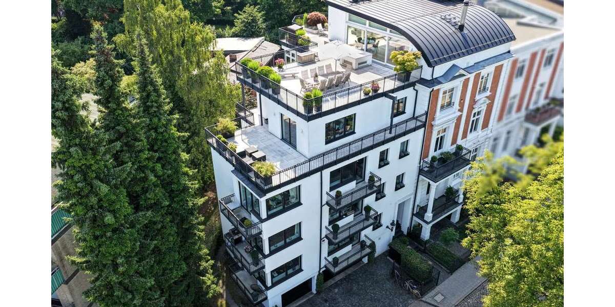 Einfamilienhaus Hamburg Harvestehude - 22 Zimmer, 1.029 m&sup2;, 12.000.000&euro; | Angebot:26201870
