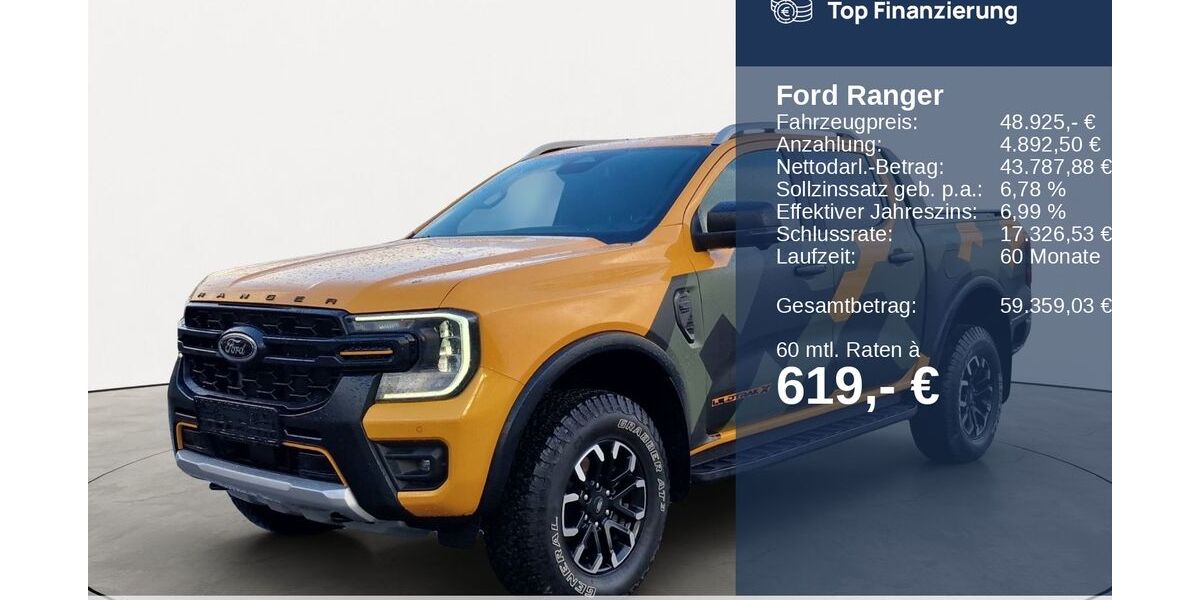 Ford Ranger 10.401 km 48.925 &euro; Jesteburg 21266