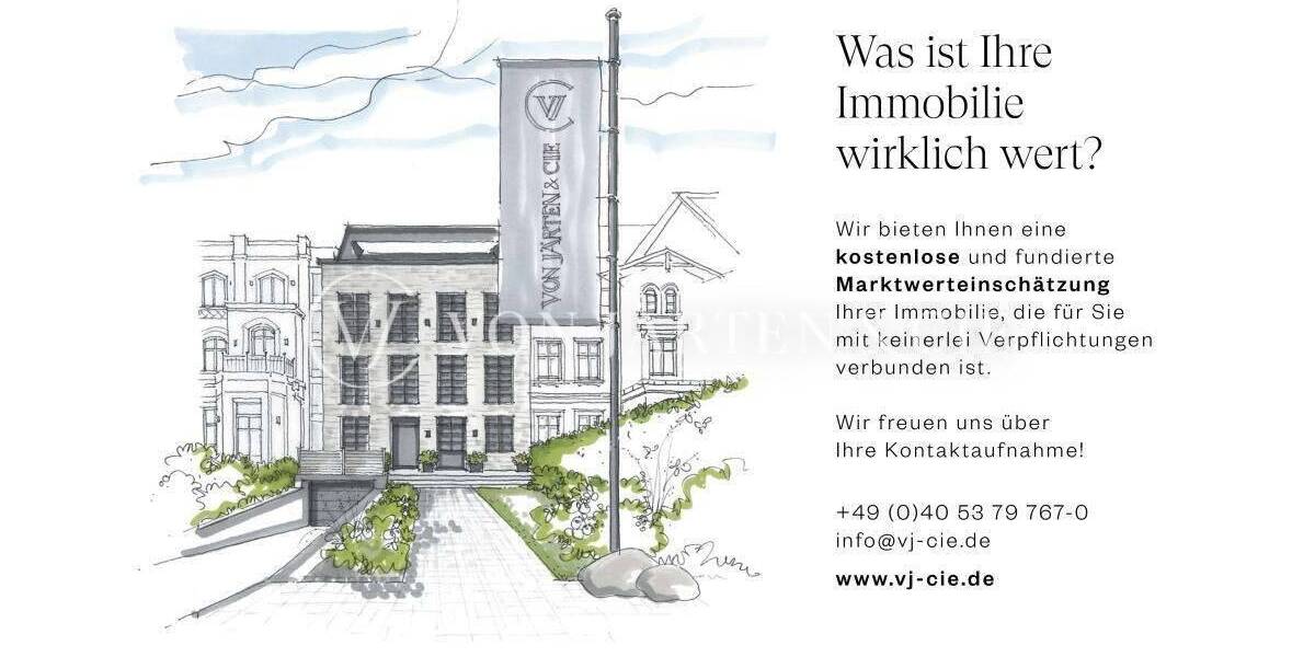 Etagenwohnung Hamburg Uhlenhorst - 5 Zimmer, 176 m&sup2;, 2.499.000&euro; | Angebot:25938472