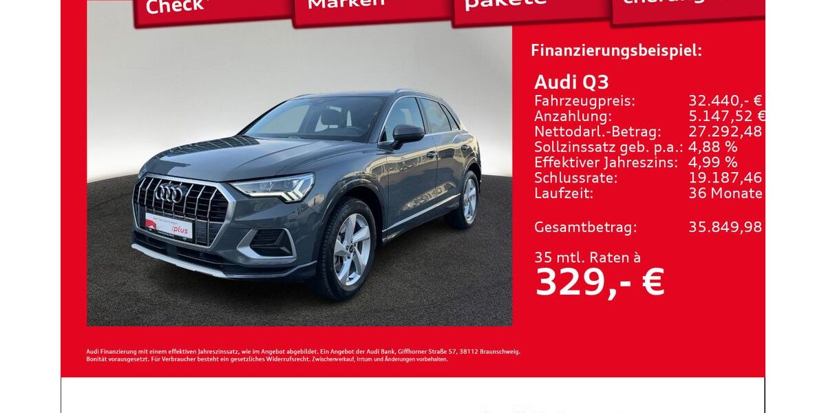 Audi Q3 37.254 km 32.440 &euro; Hamburg 22419