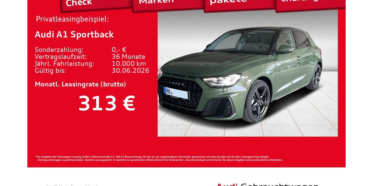 Audi A1 1.890 km 27.770 &euro; Hamburg 22419