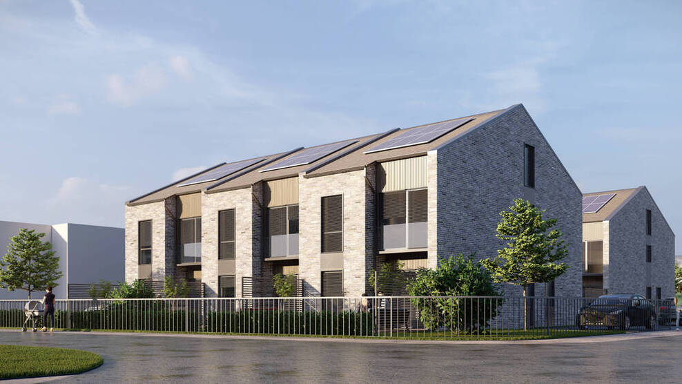Der Neubau hat begonnen - Schlüsselfertige Doppelhäuser & Reihenhäuser im KfW 40 - Winsen Luhe bei HH 5 zimmer