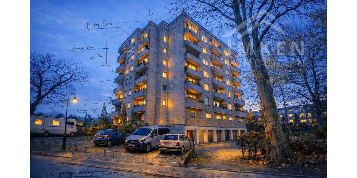 Helle, frisch sanierte 2-Zimmer-Wohnung mit Balkon in Wedel. 2 zimmer