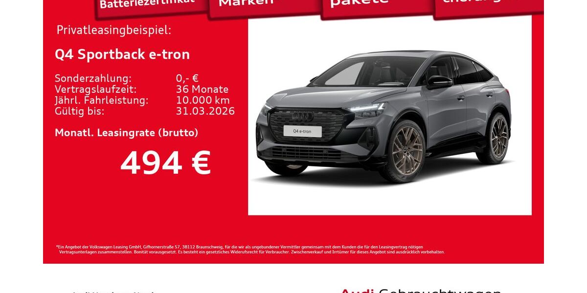Audi Q4 e-tron 16.934 km 50.990 &euro; Hamburg 22419