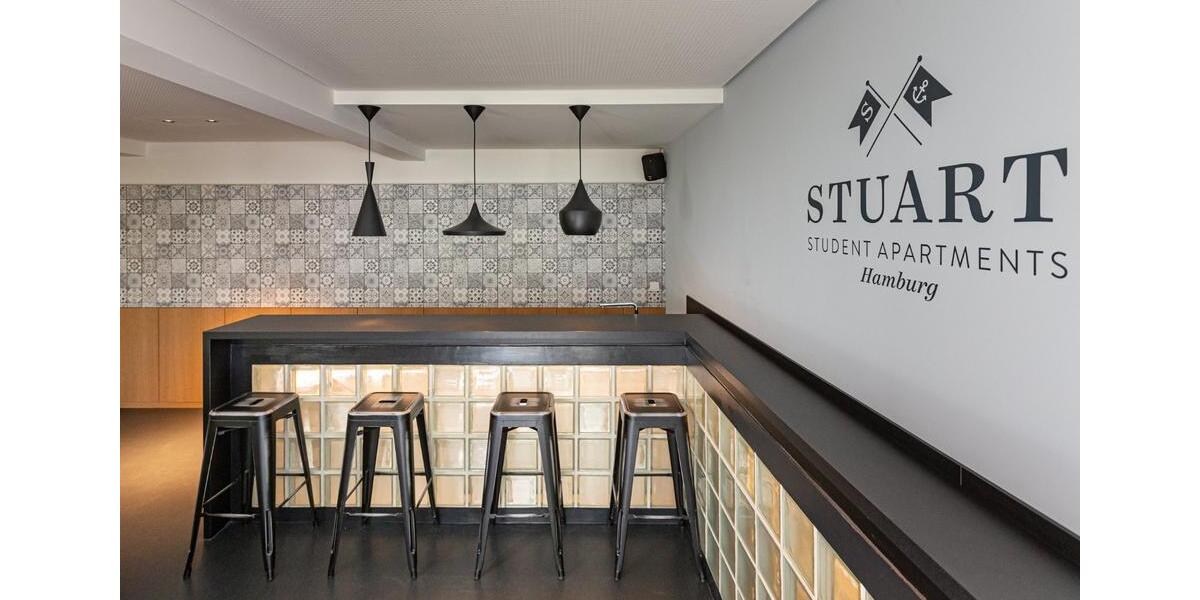 Erdgeschoßwohnung Hamburg Wandsbek - 1 Zimmer, 18 m&sup2;, 895&euro; | Angebot:25546485