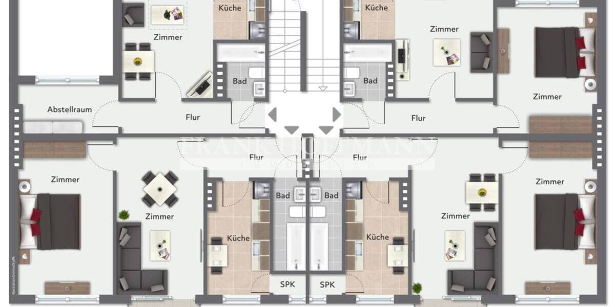 Mehrfamilienhaus, Wohnhaus Hamburg Hamm - 1 Zimmer, 849 m&sup2;, 3.950.000&euro; | Angebot:26585264