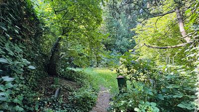 LAGEJUWEL MIT TEICHBLICK AM BERNER GUTSPARK