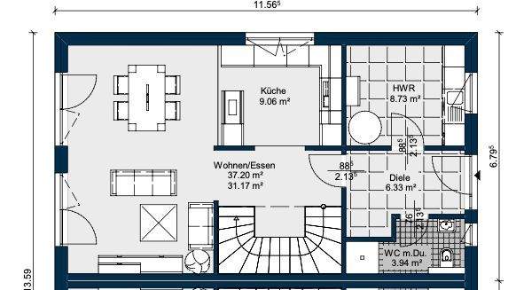 Doppelhaushälfte Norderstedt Glashütte - 4 Zimmer, 140 m&sup2;, 695.000&euro; | Angebot:25301633