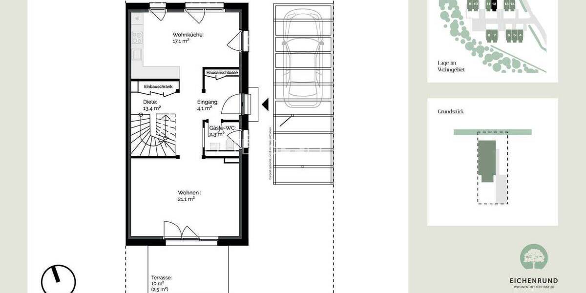 Doppelhaushälfte Hamburg Lemsahl-Mellingstedt - 5 Zimmer, 151 m&sup2;, 845.000&euro; | Angebot:25701285