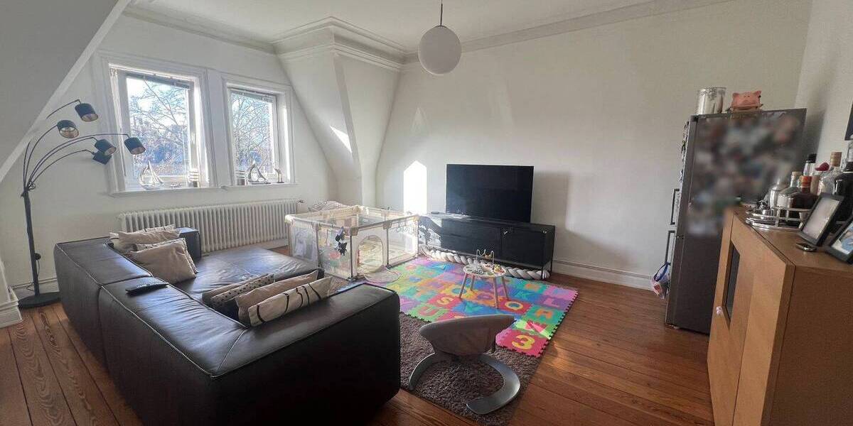 Etagenwohnung Hamburg Winterhude - 3 Zimmer, 106 m&sup2;, 1.850&euro; | Angebot:26161583