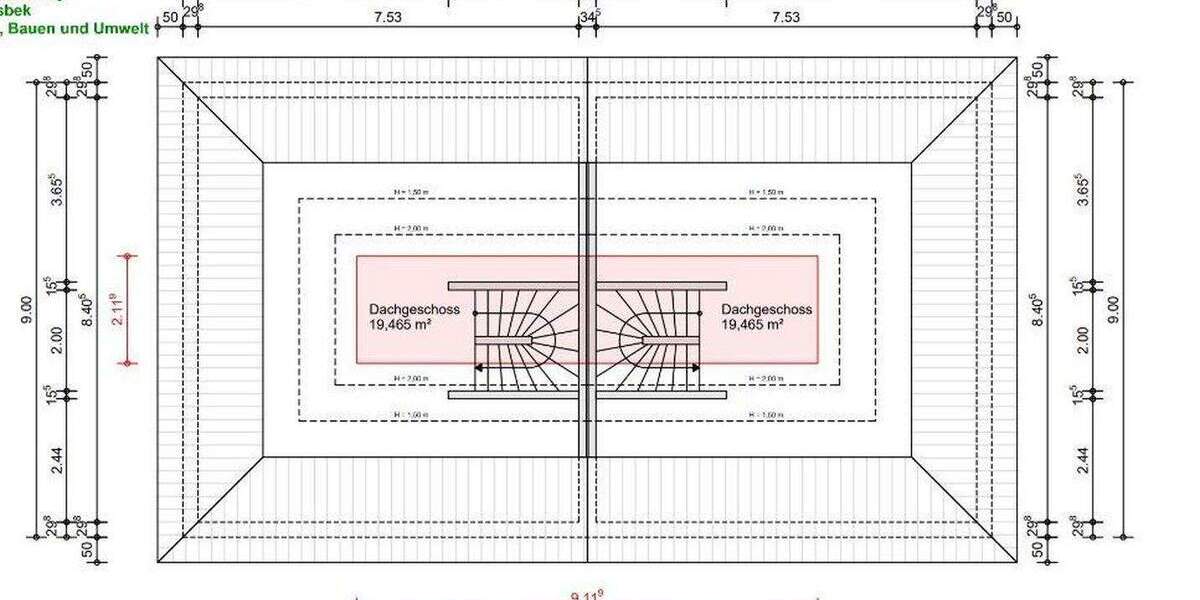 Familienfreundliche Neubau-Doppelhaushälfte | KfW-40 | 136 m² | Bergstedt I Toplage Twietenkoppel 5 zimmer
