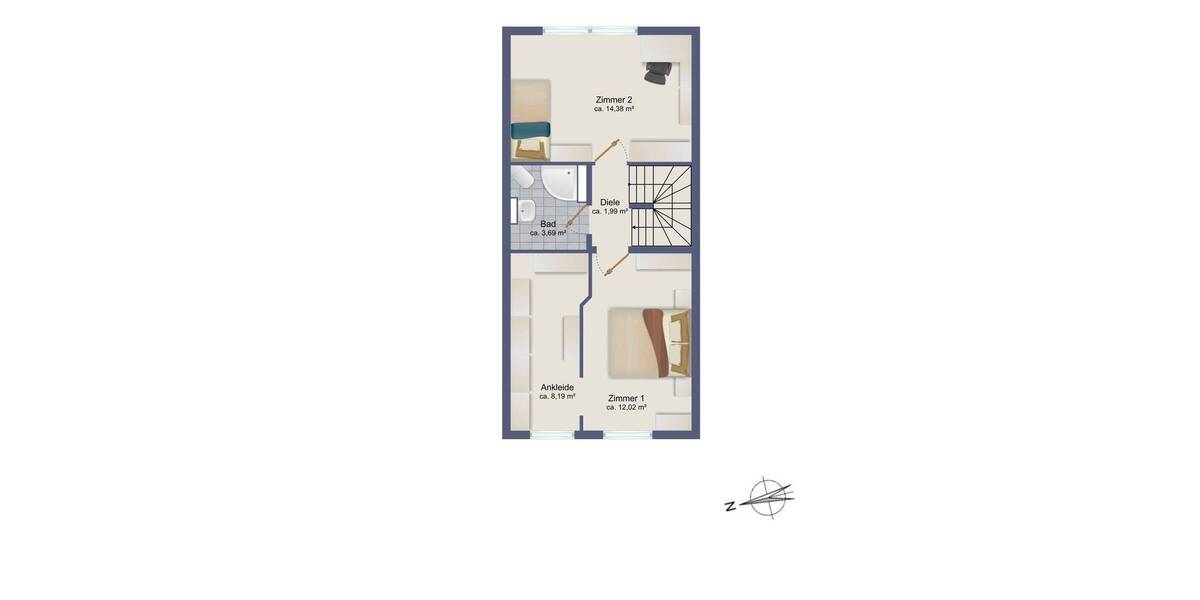 Reihenmittelhaus Norderstedt Harksheide - 5 Zimmer, 100 m&sup2;, 420.000&euro; | Angebot:25938366