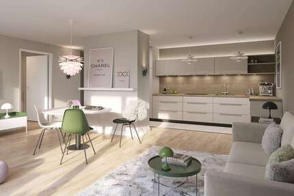 Wohnung Norderstedt Friedrichsgabe - 2 Zimmer, 61 m&sup2;, 434.900&euro; | Angebot:25928354