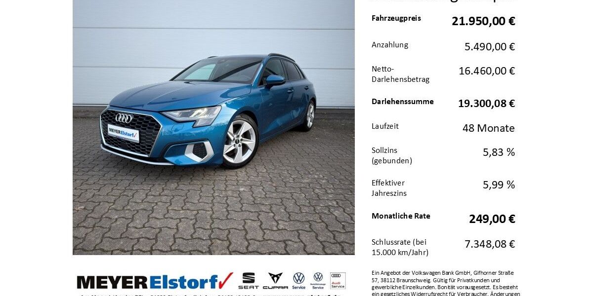 Audi A3 93.100 km 21.950 &euro; Neu Wulmstorf 21629