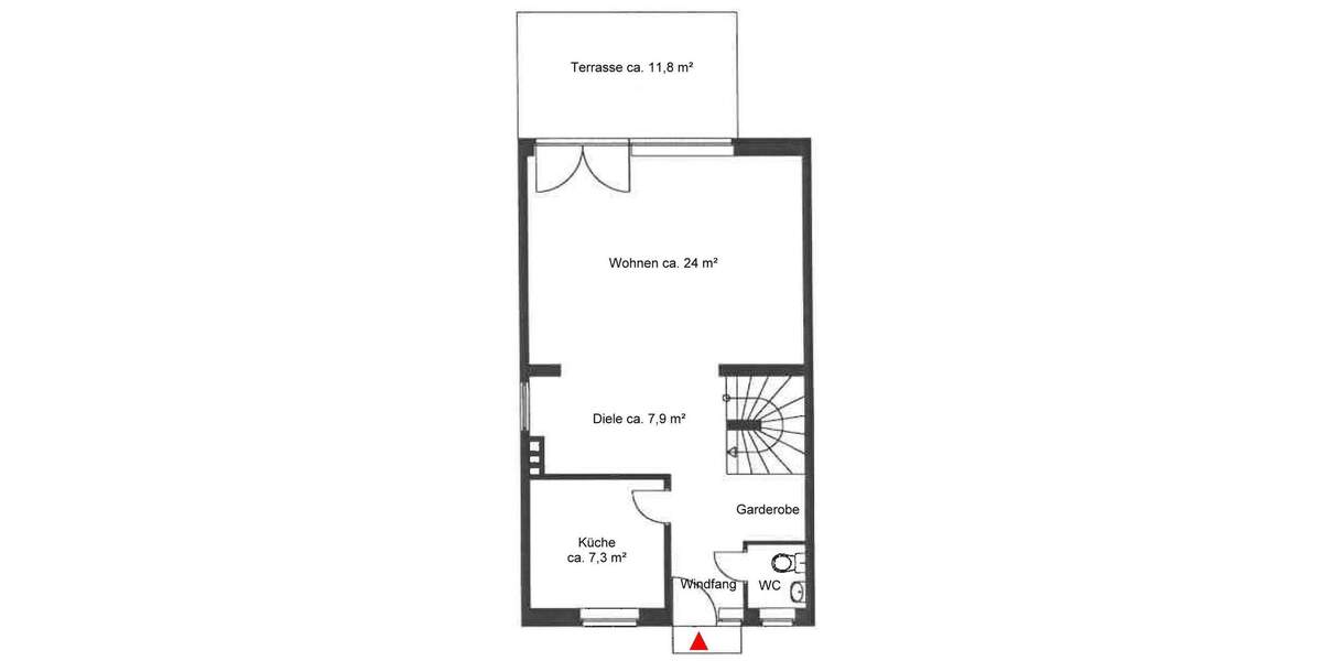 Reihenendhaus Hamburg Osdorf - 6 Zimmer, 126 m&sup2;, 1.048.000&euro; | Angebot:25660600