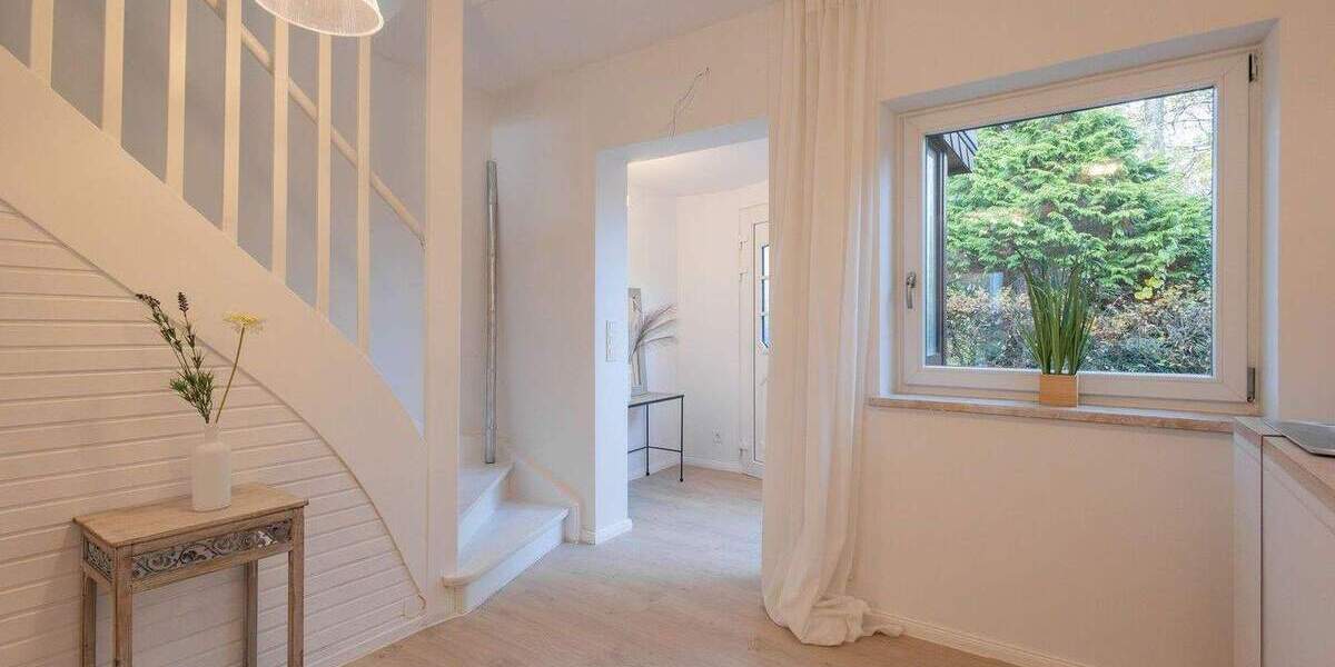 Urban & grün zugleich: Reihenhaus mit Garten in begehrter Bramfeld-Lage 3 zimmer