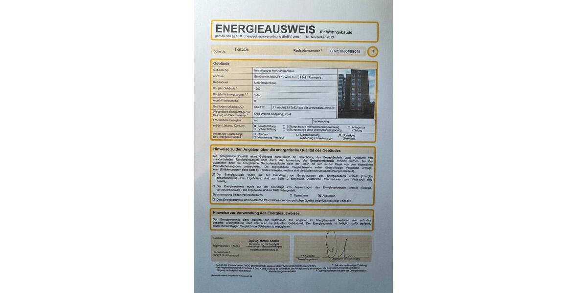 Etagenwohnung Pinneberg - 4 Zimmer, 88 m&sup2;, 199.000&euro; | Angebot:26942188