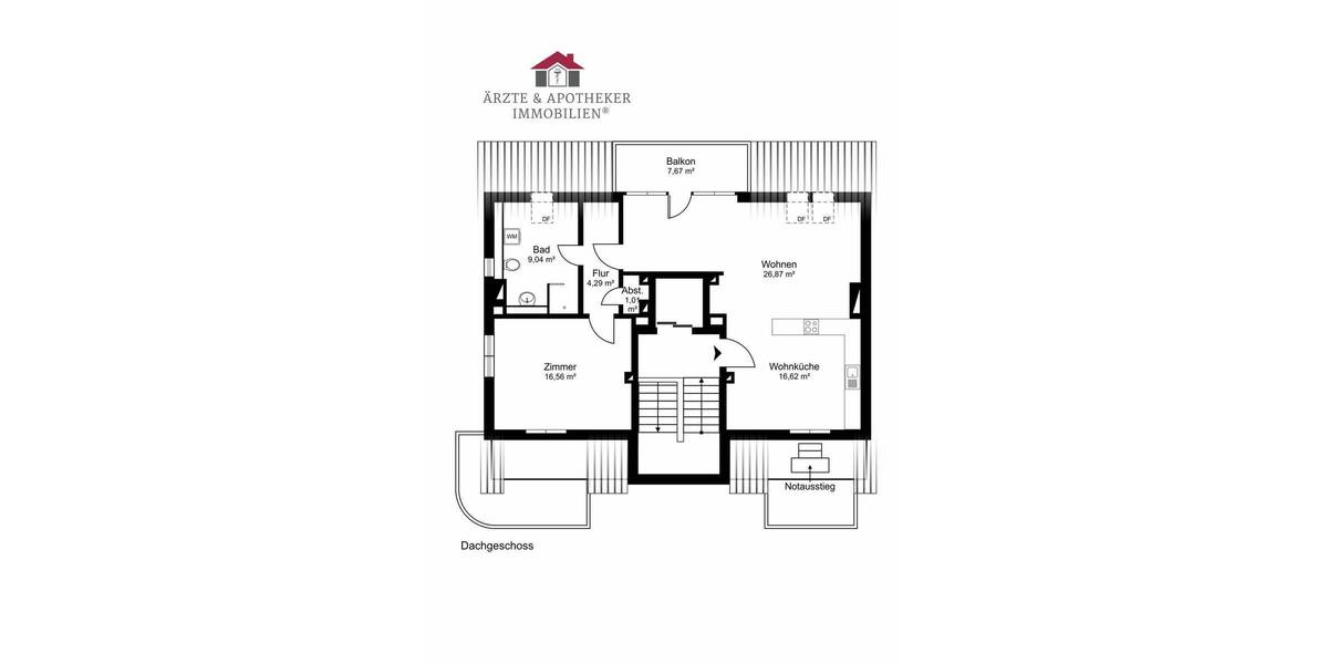Etagenwohnung Hamburg Poppenbüttel - 2 Zimmer, 96 m&sup2;, 2.400&euro; | Angebot:26795926