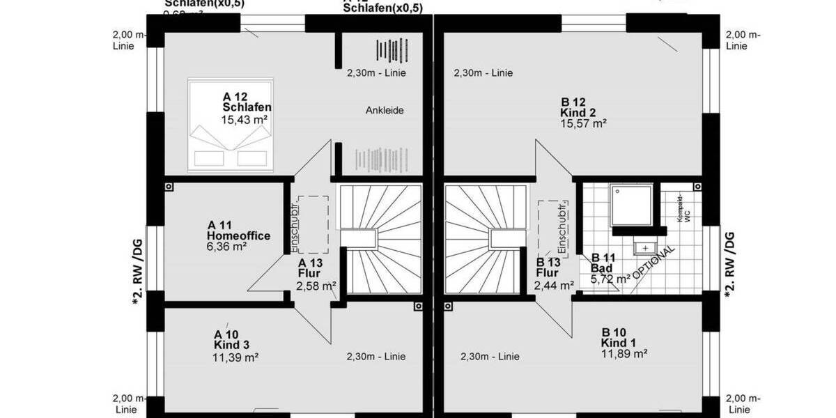 Doppelhaushälfte Hamburg Bahrenfeld Osdorf - 6 Zimmer, 112 m&sup2;, 639.000&euro; | Angebot:26188233