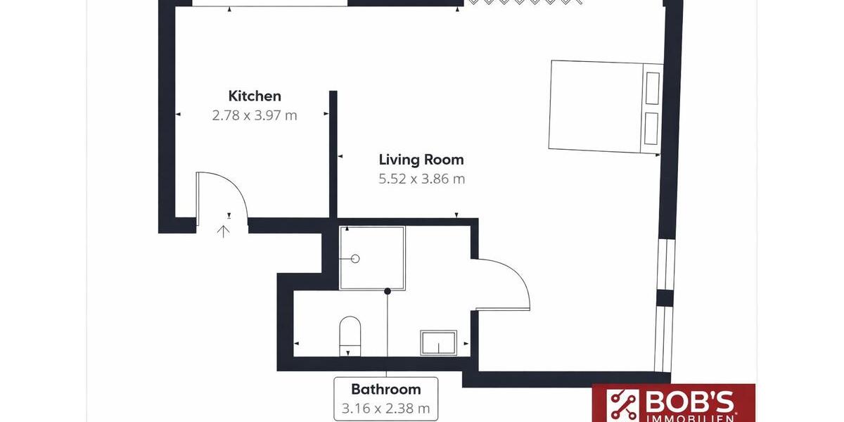 1 Zimmer Wohnung (möbliert) – Leipzig Zentrum (04109) 1 zimmer