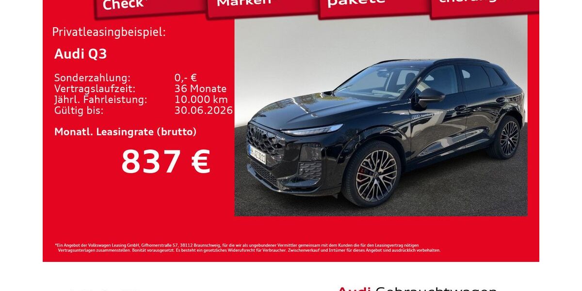Audi Q3 1.895 km 65.996 &euro; Hamburg 22529