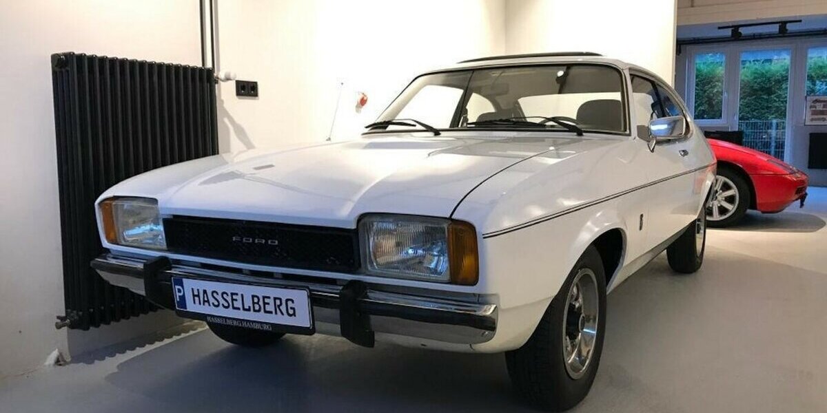 Ford Capri Lady in White H-Zulassung Mike Sanders 29.000 km 14.999 &euro; Hamburg 22339