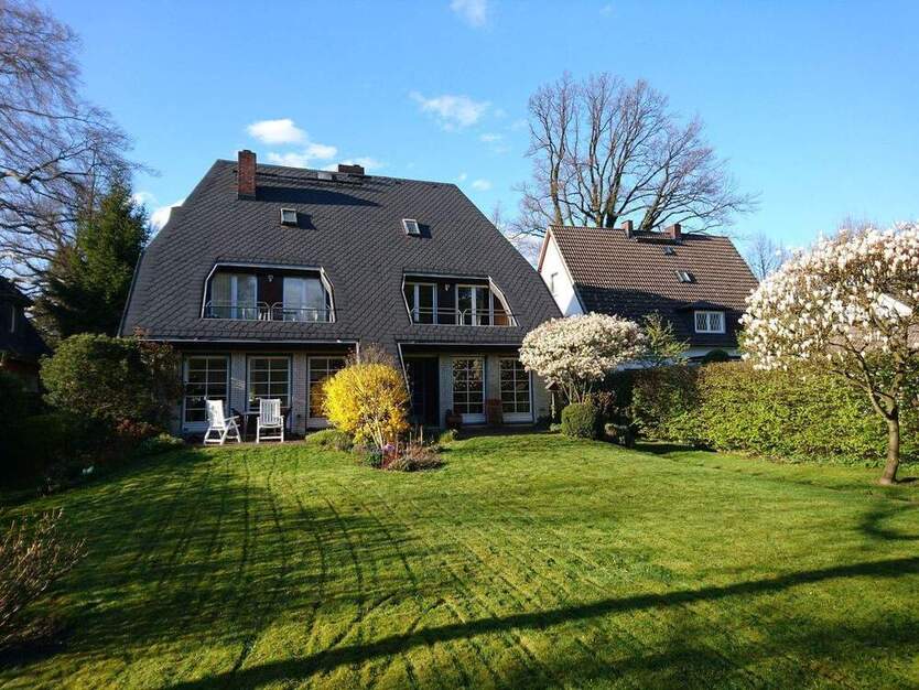 Schönes Wohnen auf insgesamt 104,61 m² im grünen und ruhigen Hamburg-Othmarschen mit Terrasse, Gartenanteil und Garag... 2 zimmer