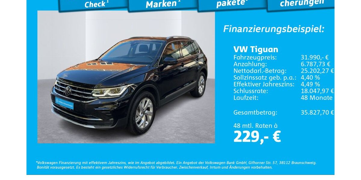 VW Tiguan 27.489 km 29.777 &euro; Hamburg 22303