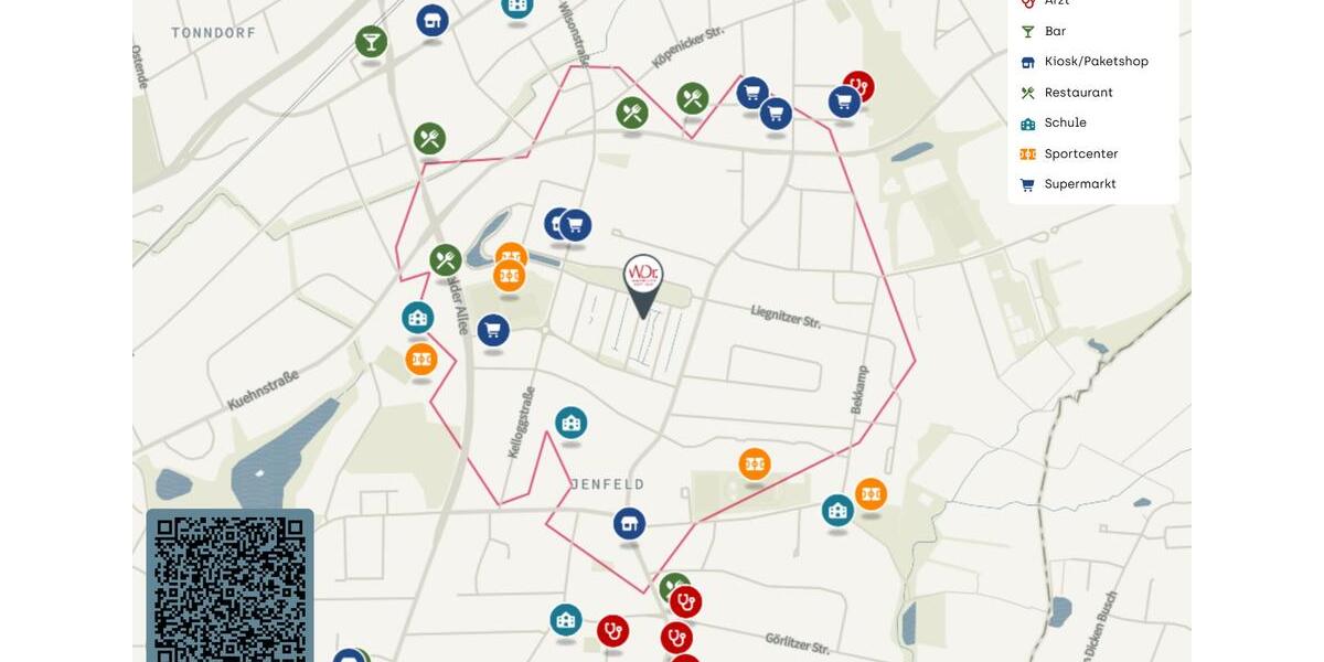 Etagenwohnung Hamburg Wandsbek - 2 Zimmer, 52 m&sup2;, 760&euro; | Angebot:26646183