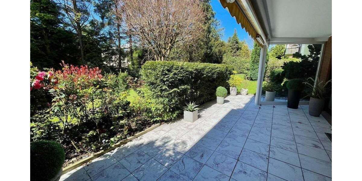 Terrassenwohnung Hamburg Volksdorf - 3 Zimmer, 122 m&sup2;, 1.952&euro; | Angebot:26393345