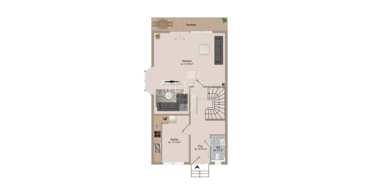 Doppelhaushälfte Hamburg Sasel - 5 Zimmer, 125 m&sup2;, 630.000&euro; | Angebot:26486678