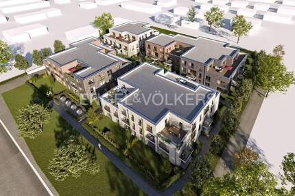 Lichtdurchflutete und energieeffiziente 3-Zimmer-Neubauwohnung mit Loggia-Balkon 3 zimmer