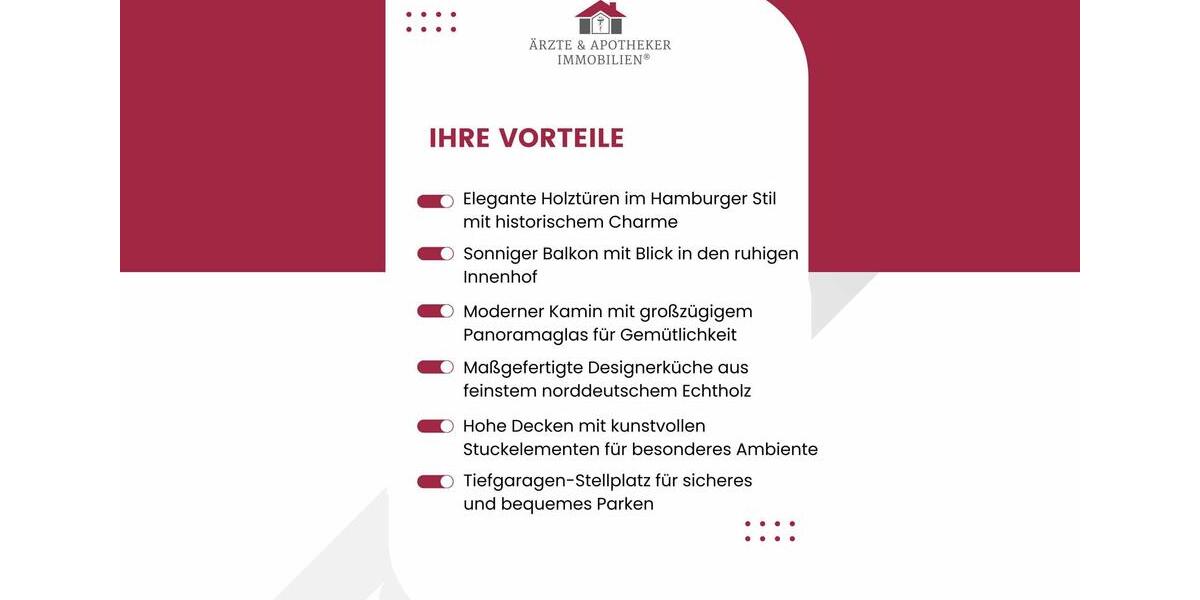 Etagenwohnung Hamburg Altstadt - 5 Zimmer, 151 m&sup2;, 4.250&euro; | Angebot:26267395