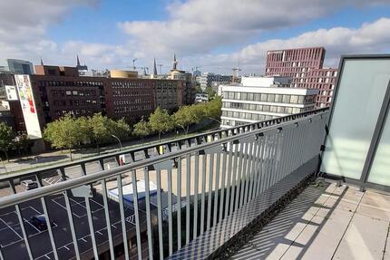 3-Zimmer-Maisonette-Wohnung mit Dachterrasse und Balkon in HH-Hammerbrook 3 zimmer