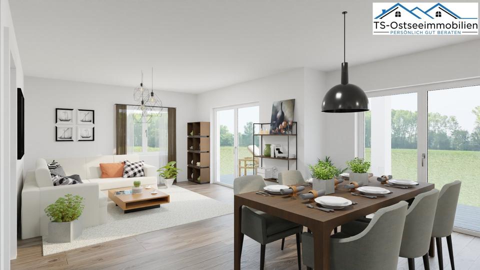 Erdgeschoßwohnung Tangstedt - 3 Zimmer, 110 m&sup2;, 498.000&euro; | Angebot:22476400