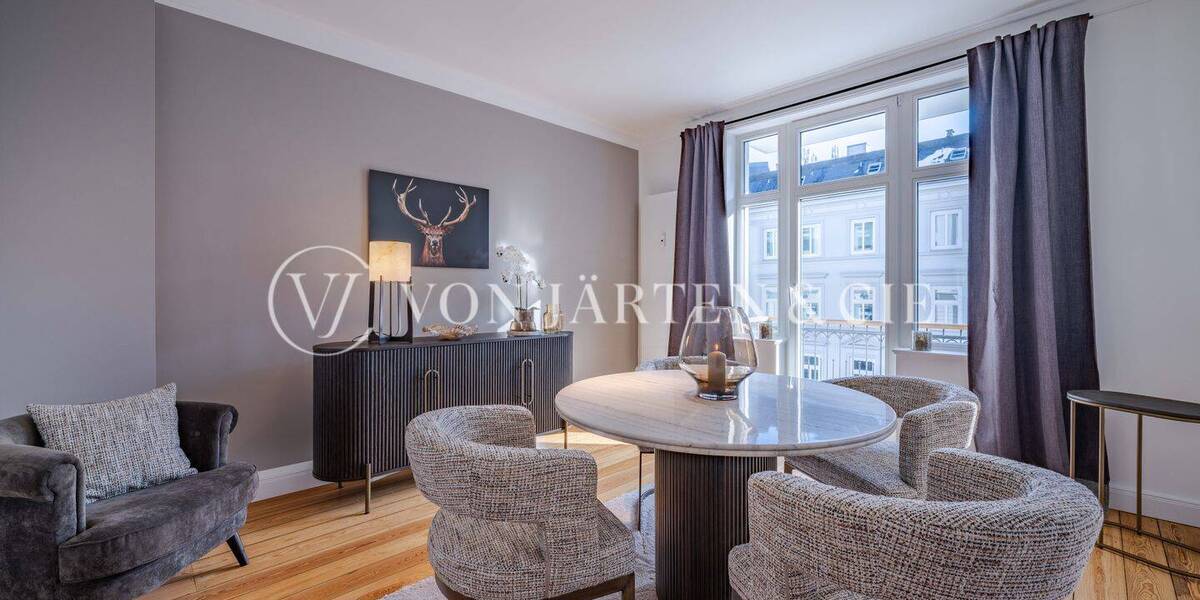 Etagenwohnung Hamburg Uhlenhorst - 3 Zimmer, 74 m&sup2;, 899.000&euro; | Angebot:25996644