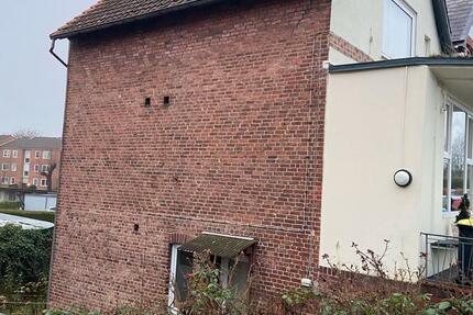 Haus, Friseurgeschäft,