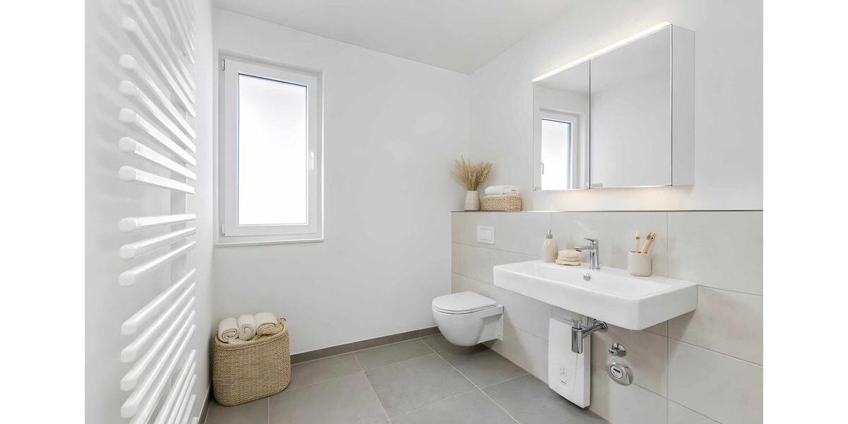 Exklusive Neubauwohnung mit eigenem Garten in Toplage von Poppenbüttel 3 zimmer