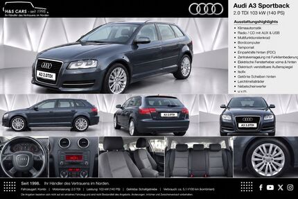 Audi A3 146.336 km 8.450 &euro; Hamburg 20537
