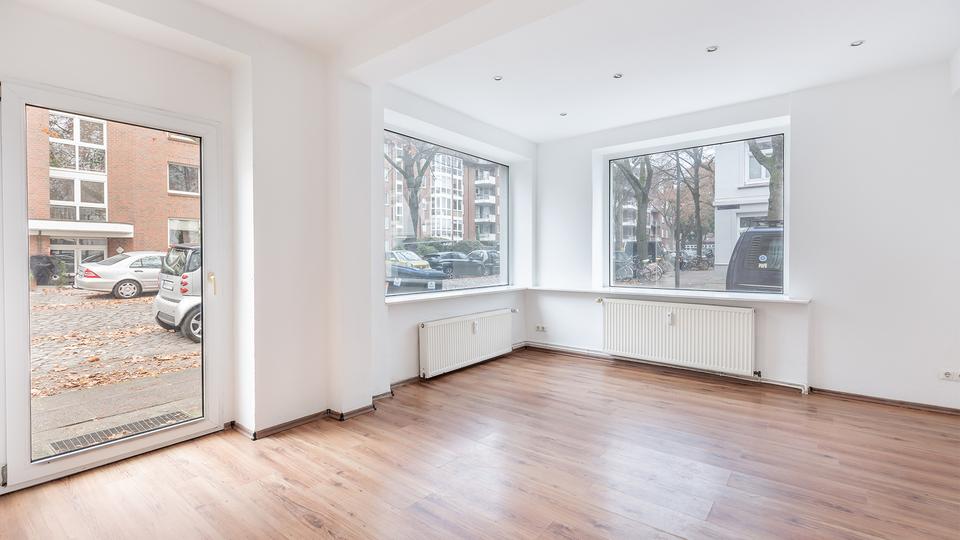 Erdgeschoßwohnung Hamburg Winterhude - 1 Zimmer, 35 m&sup2;, 480&euro; | Angebot:26423822