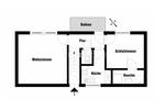 Etagenwohnung Bendestorf - 2 Zimmer, 48 m&sup2;, 696&euro; | Angebot:26596674