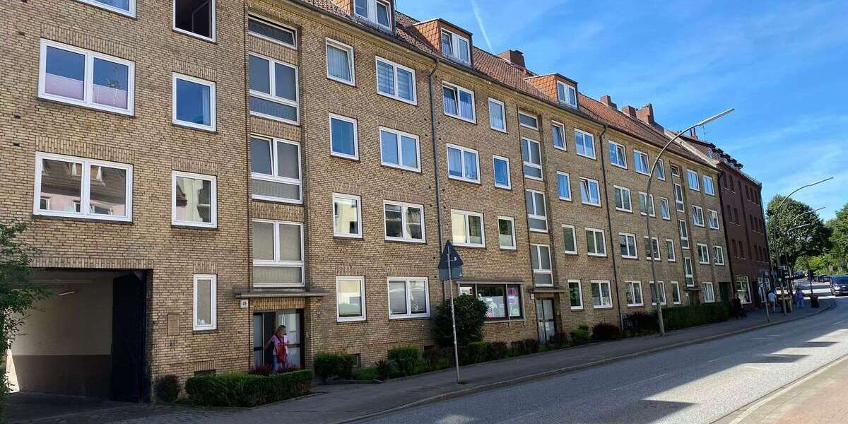Etagenwohnung Hamburg Harburg - 2.5 Zimmer, 64 m&sup2;, 640&euro; | Angebot:26409319
