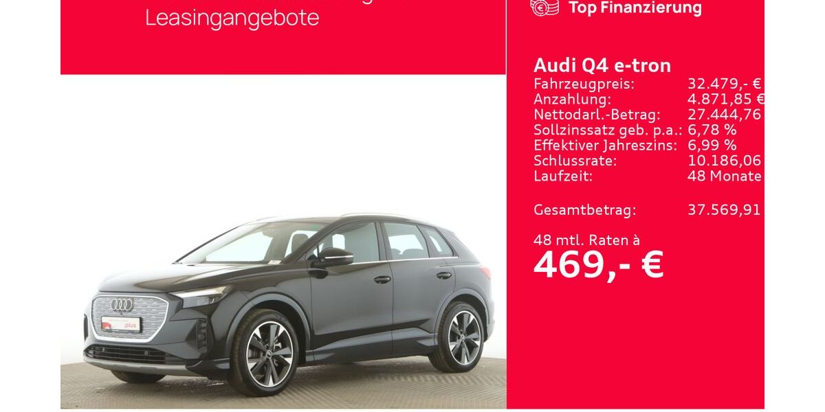 Audi Q4 e-tron 29.253 km 31.489 &euro; Seevetal 21217