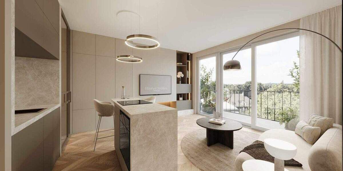 Etagenwohnung Hamburg Harvestehude - 1 Zimmer, 33 m&sup2;, 469.000&euro; | Angebot:25846206